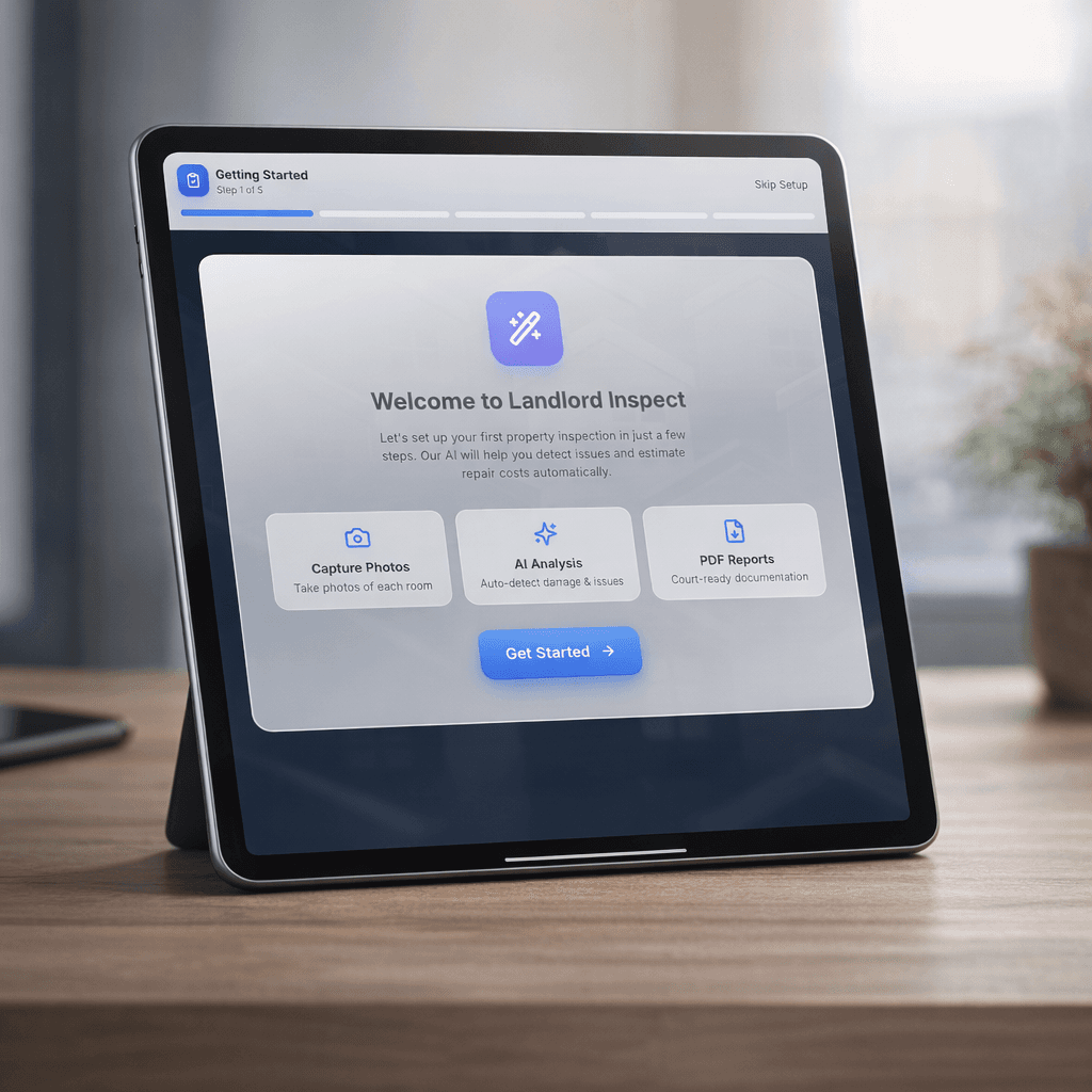 PropertyCheck Pro - AI property inspection app