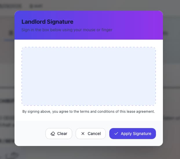 International E-Signature Support