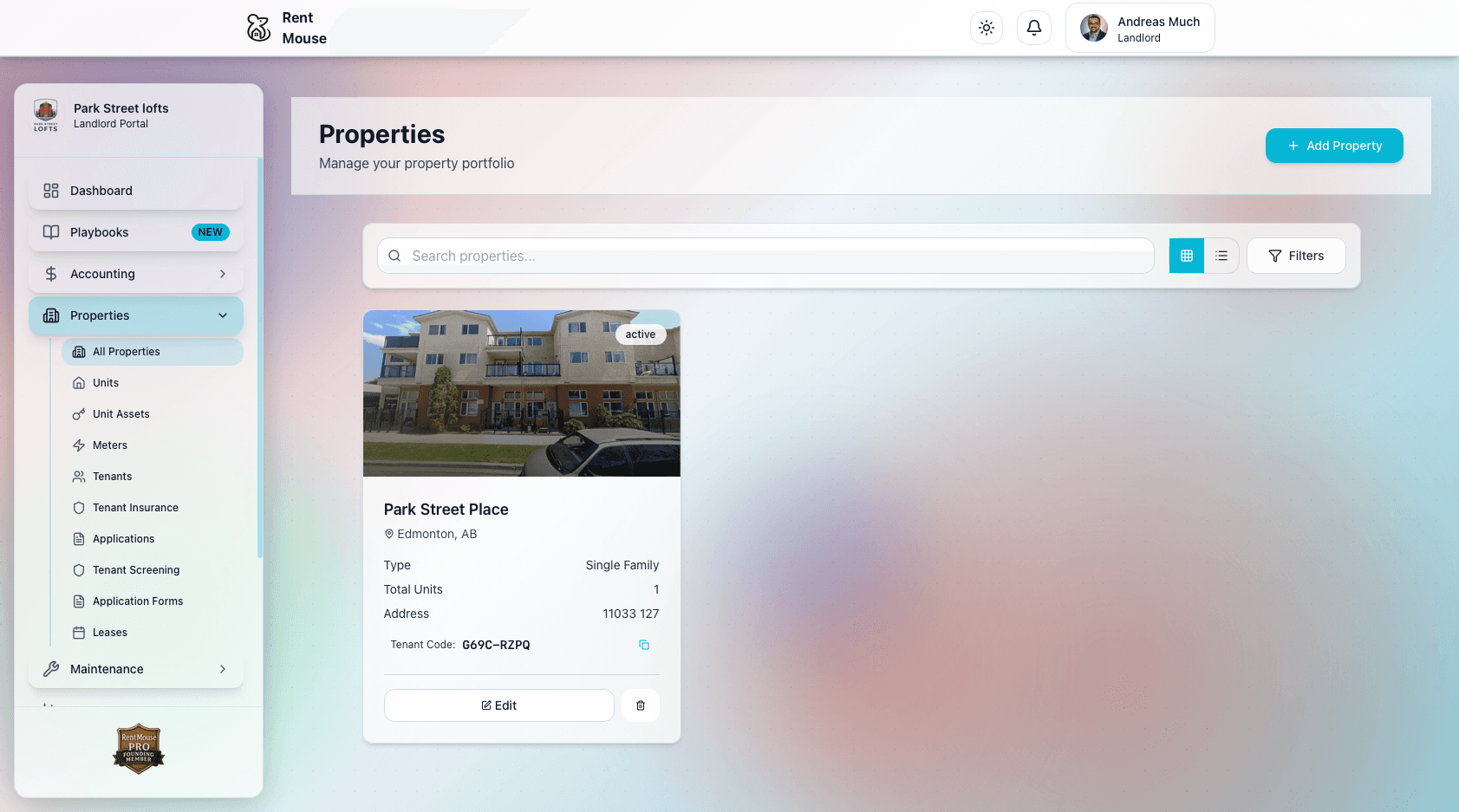 Dashboard for Small Portfolio